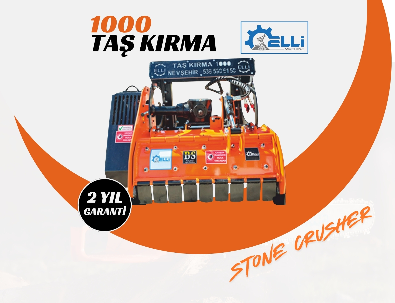 1000 Taş Kırma Makinesi